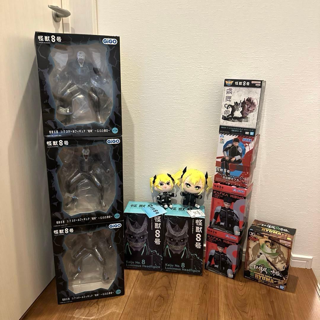 怪獣8号 人気 フィギュア プライズ マスコット 12点 まとめ売り