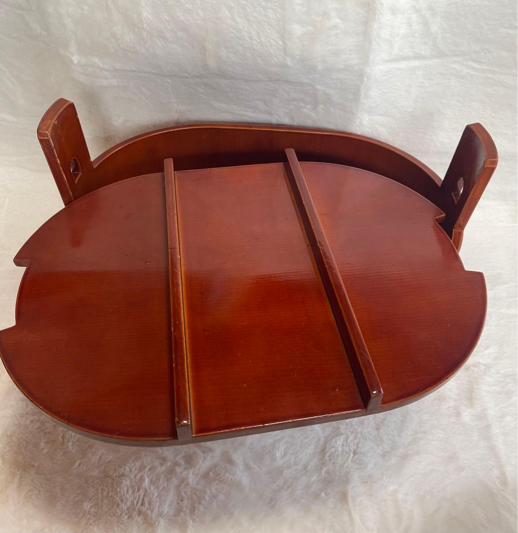 【昭和初期】　希少　飛騨春慶塗　おひつ　大型　漆器古道具　アンティーク