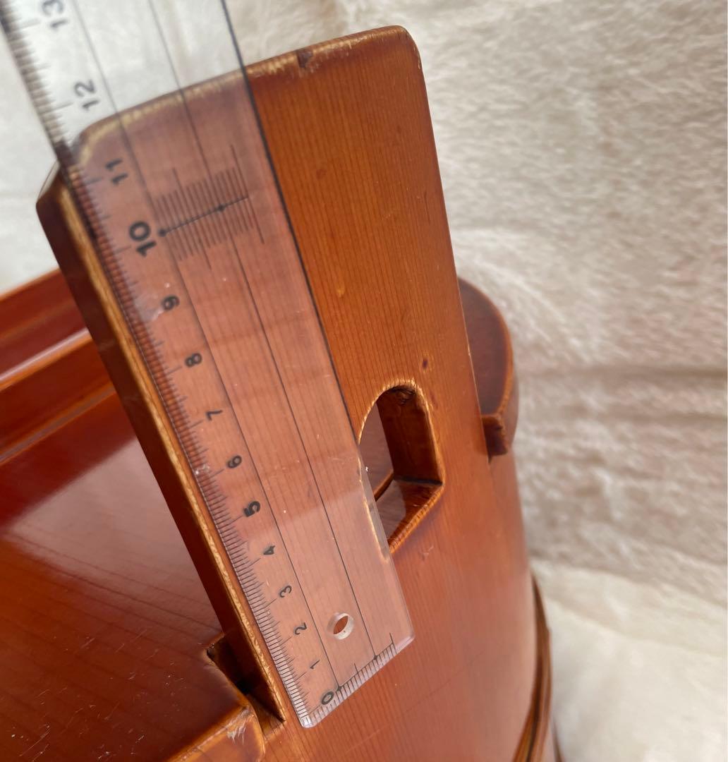 【昭和初期】　希少　飛騨春慶塗　おひつ　大型　漆器古道具　アンティーク