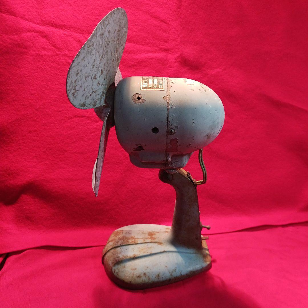 昭和レトロ　三菱　小型扇風機　アンティーク　ジャンク