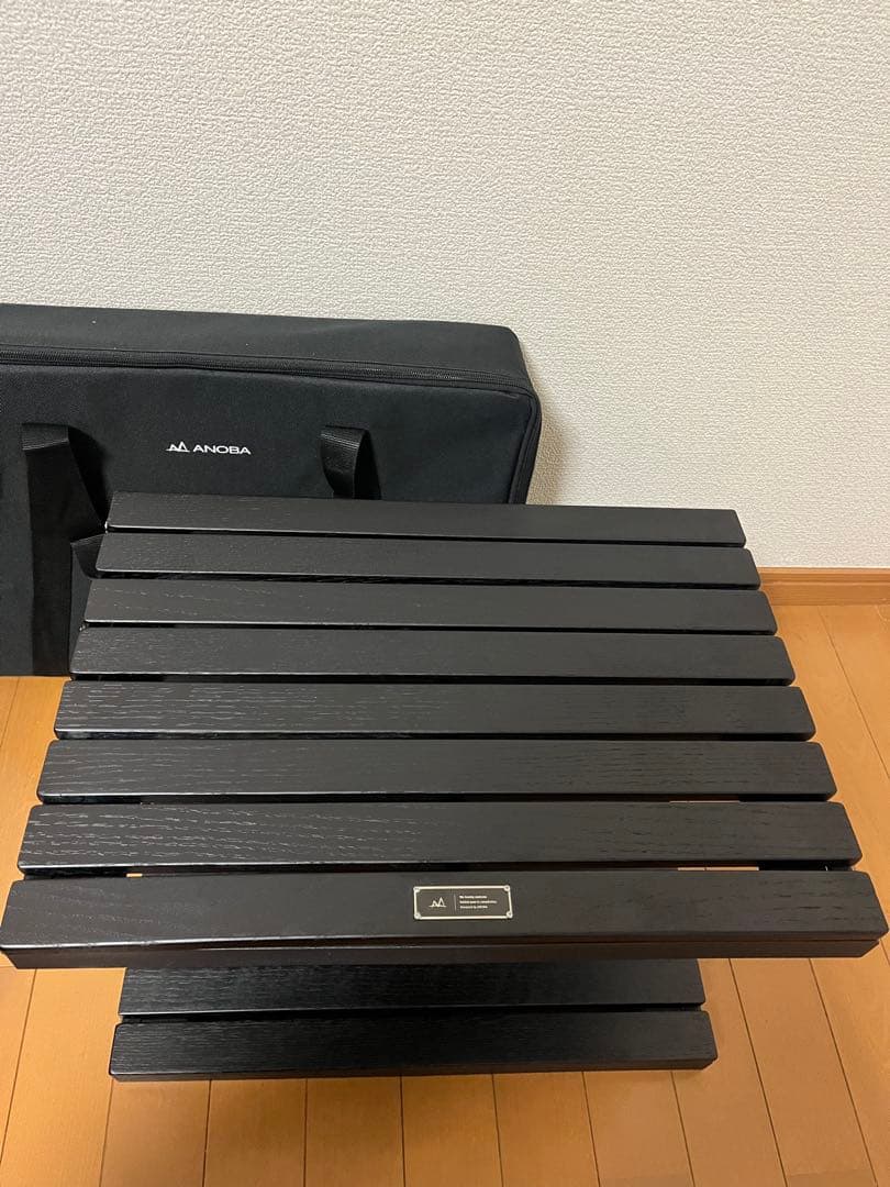 ANOBA BLACK EDITION ウッドラック2段