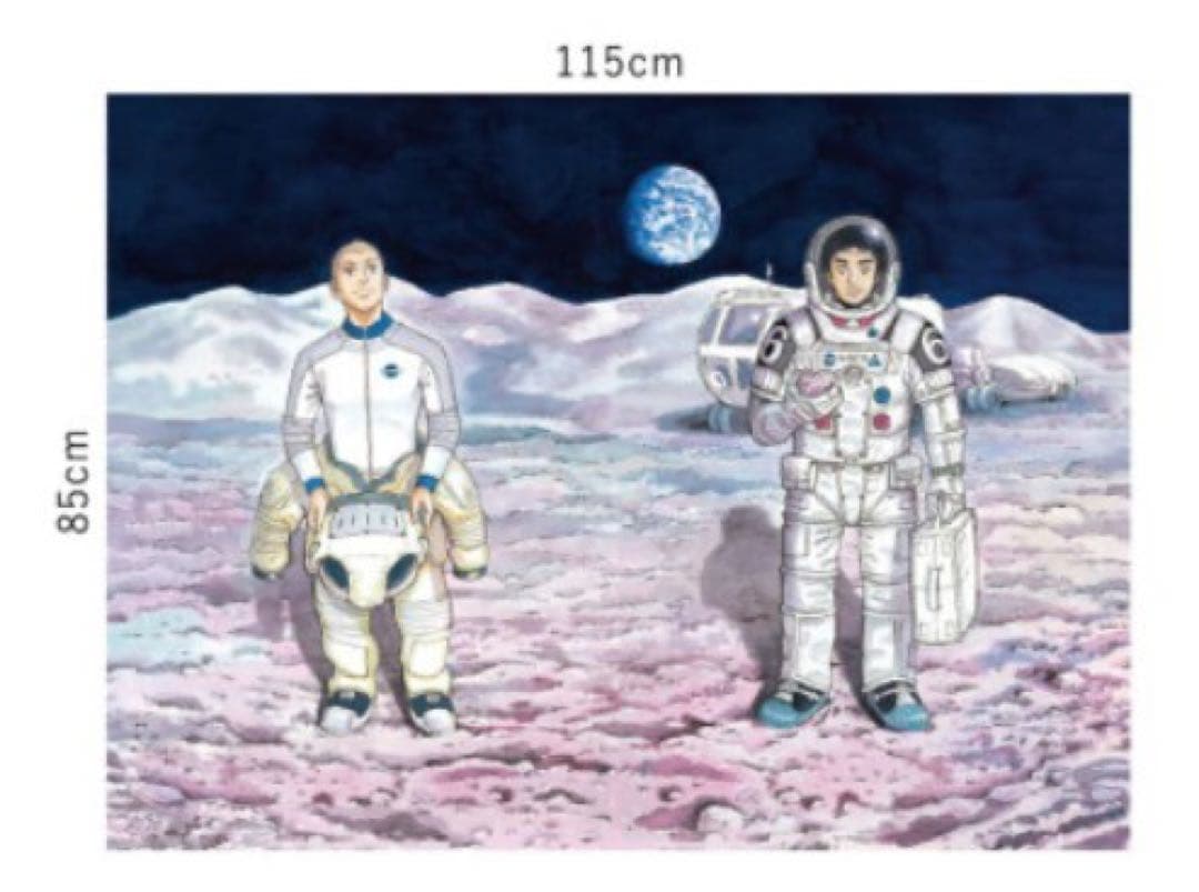 宇宙兄弟 ウォールステッカー 名場面【壁紙屋本舗コラボ】【受注生産】 ポスター