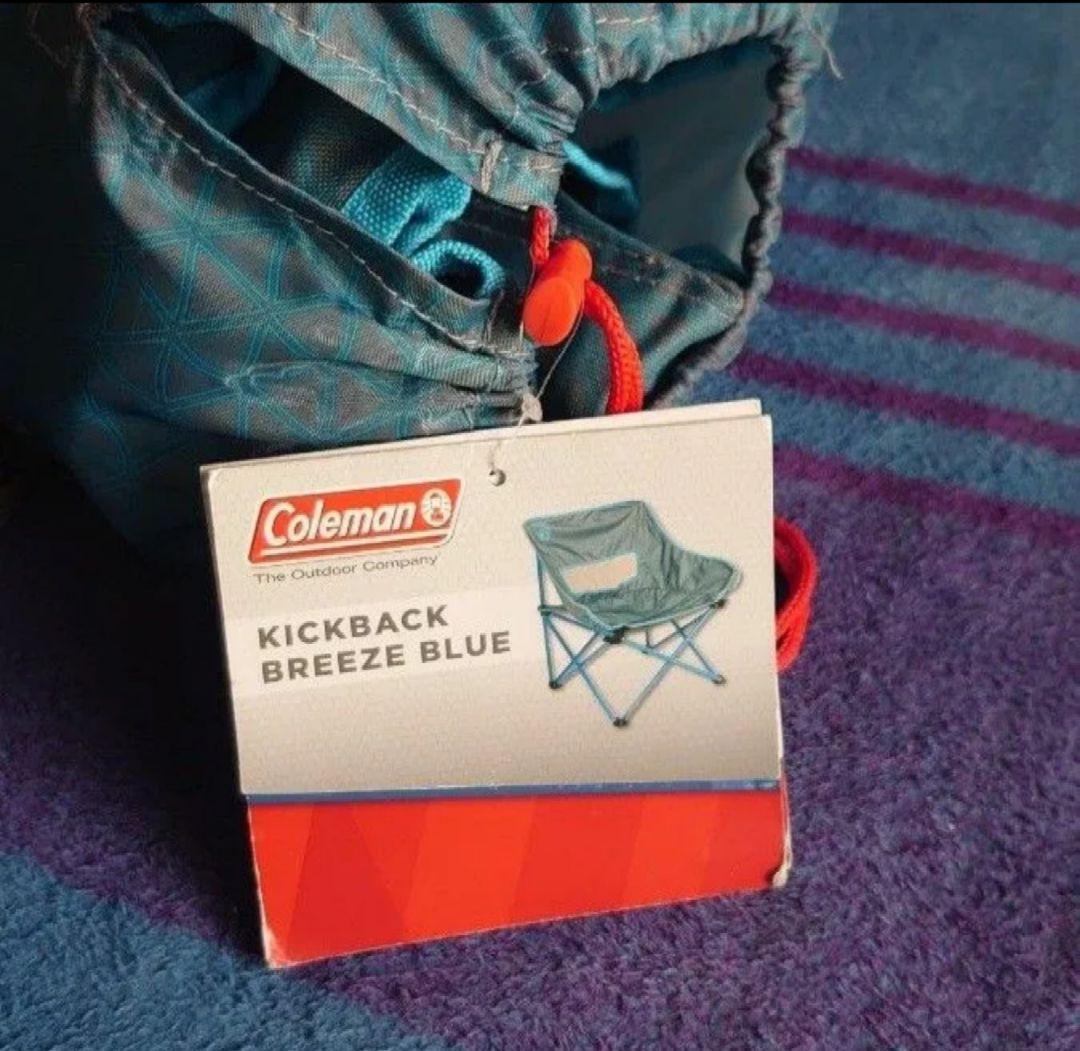 2脚セット　Coleman 折りたたみアウトドアチェア　キックバックチェア