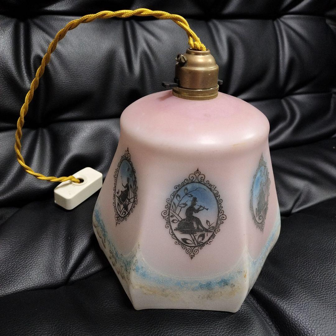 アンティーク イギリス製 ランプシェード 照明