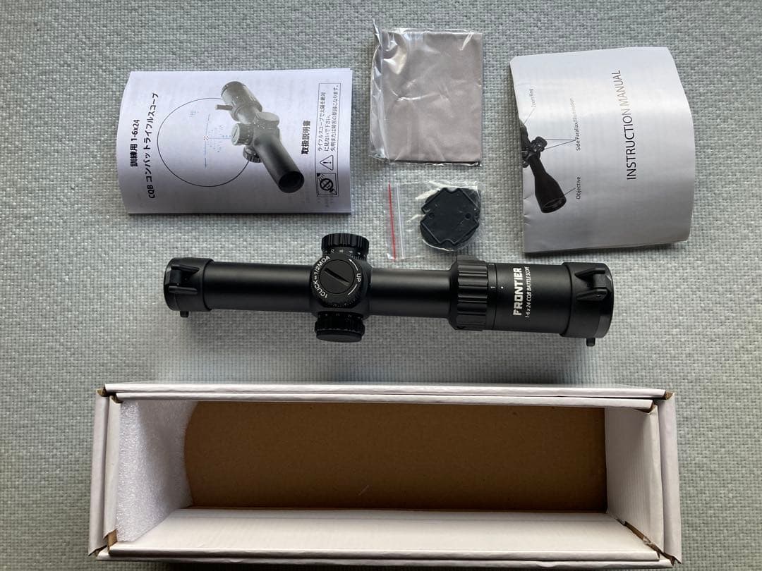 赤羽 フロンティア 新型CQBコンバットライフルスコープ 1-6x24