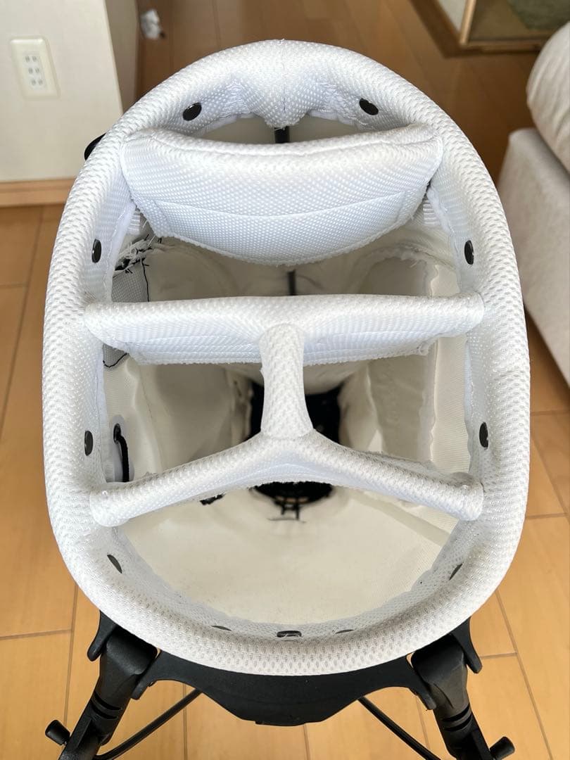 超美品希少ナイキ NIKE スタンド型キャディバッグ　軽量　スポーツライト　白