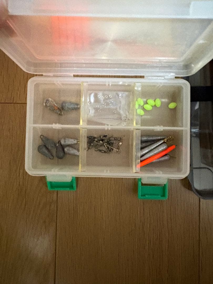 プロックス　ワカサギ釣りセット　リール　穂先　ケース　モータードライブ　PROX