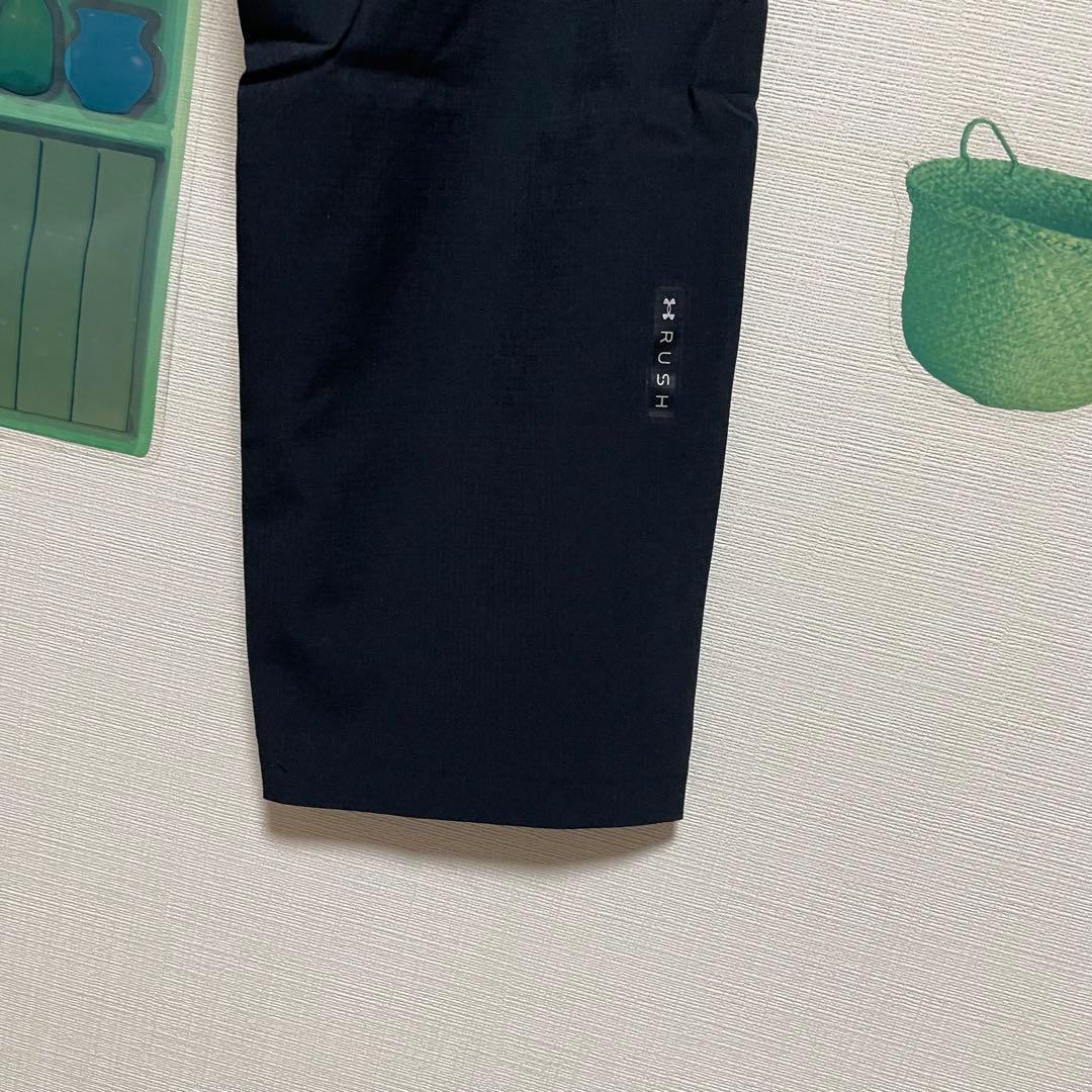 新品　アンダーアーマー ゴルフ　マーク&ロゴ入りストレッチウーブンパンツXL・黒