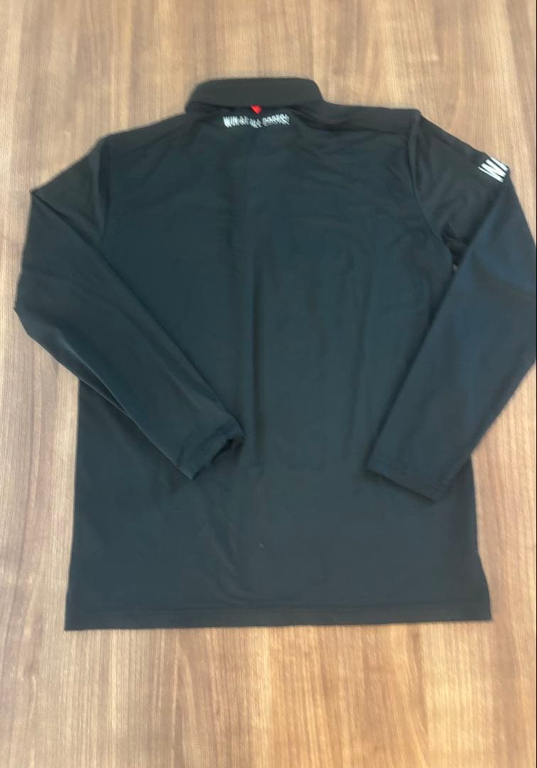 WAAC ブラック 長袖ポロシャツ ＋半袖ポロシャツ両サイズ2