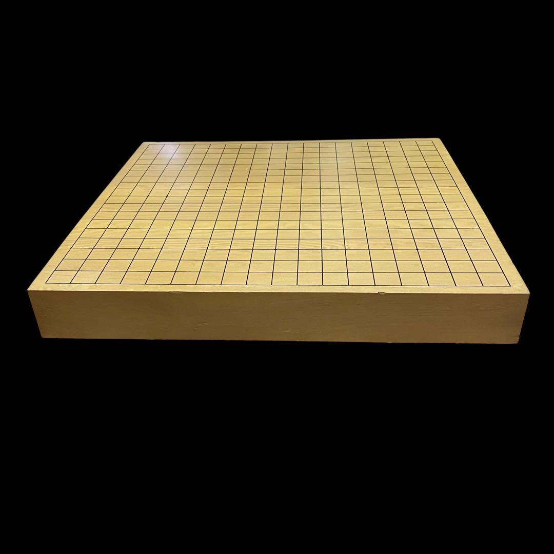 卓上 碁盤 囲碁盤 天地柾目 碁笥 ハギ 高級天然木