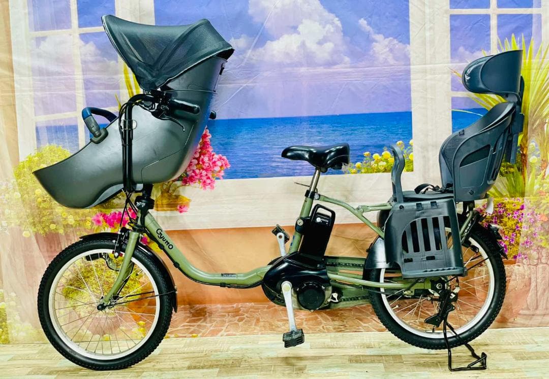 ギュットクルーム2019パナソニック16AH子供乗せ電動アシスト自転車Y2205