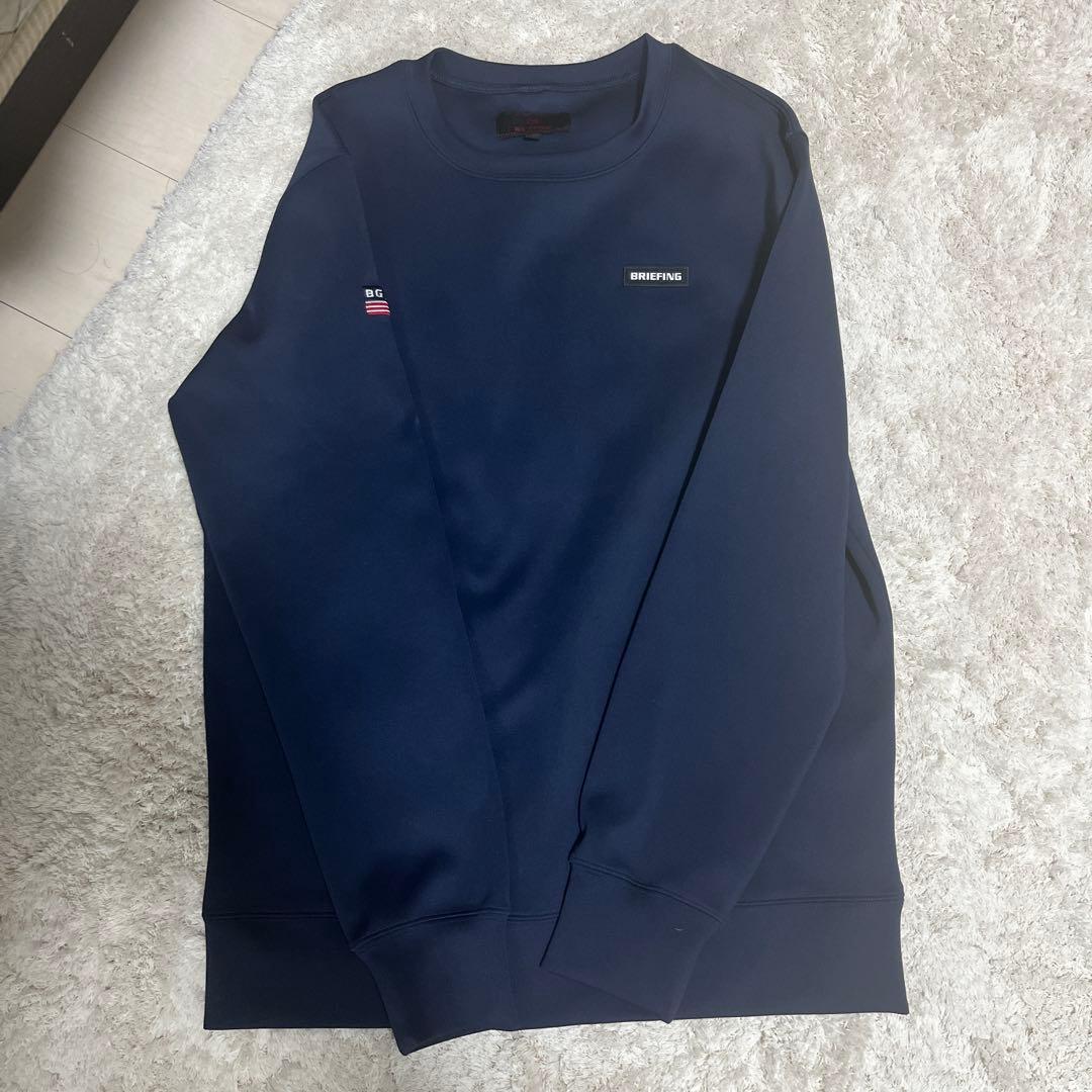 【美品】ブリーフィング　セットアップ　ネイビー　M