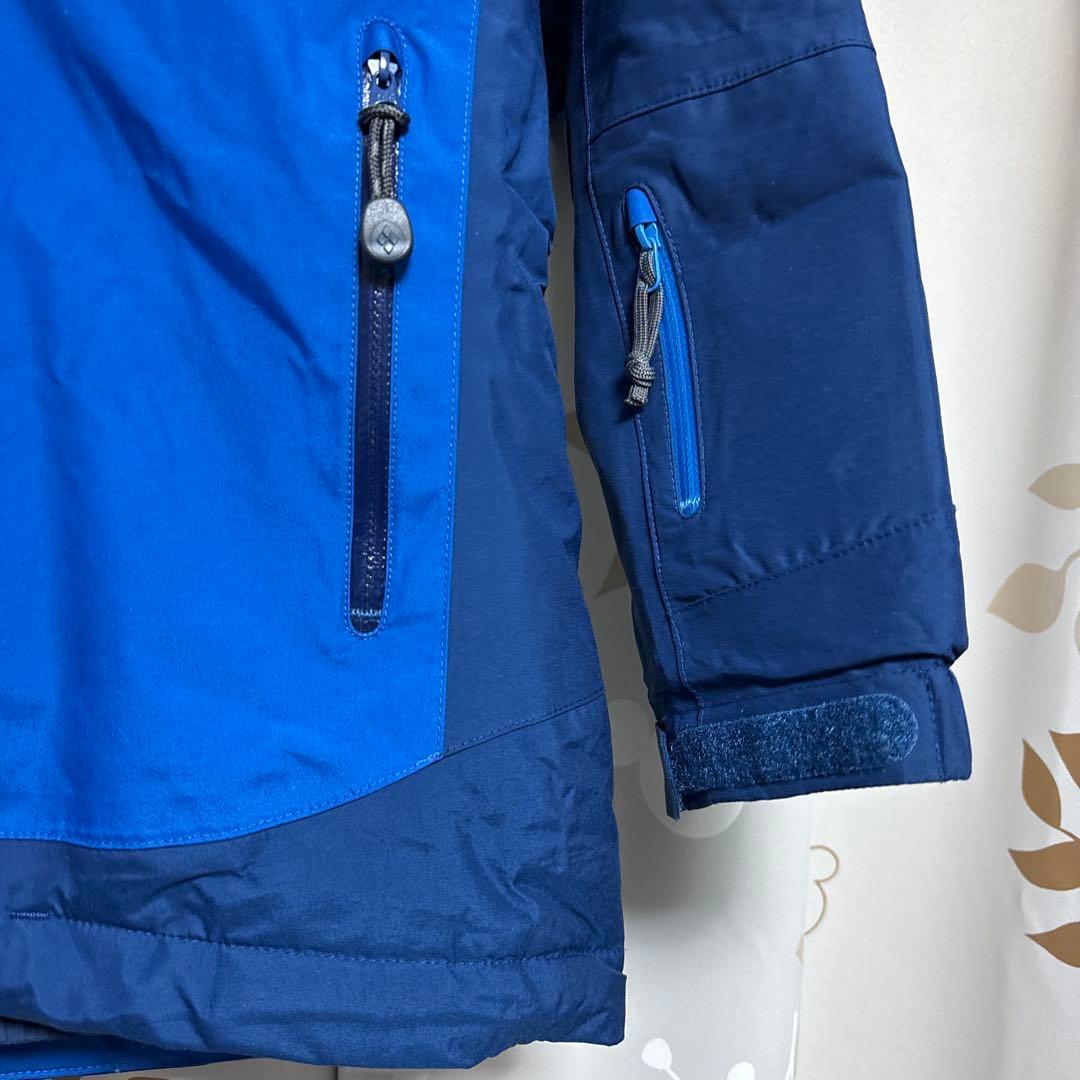 ✨美品✨モンベル 子供用 スキーウェア 130パウダーステップパーカー