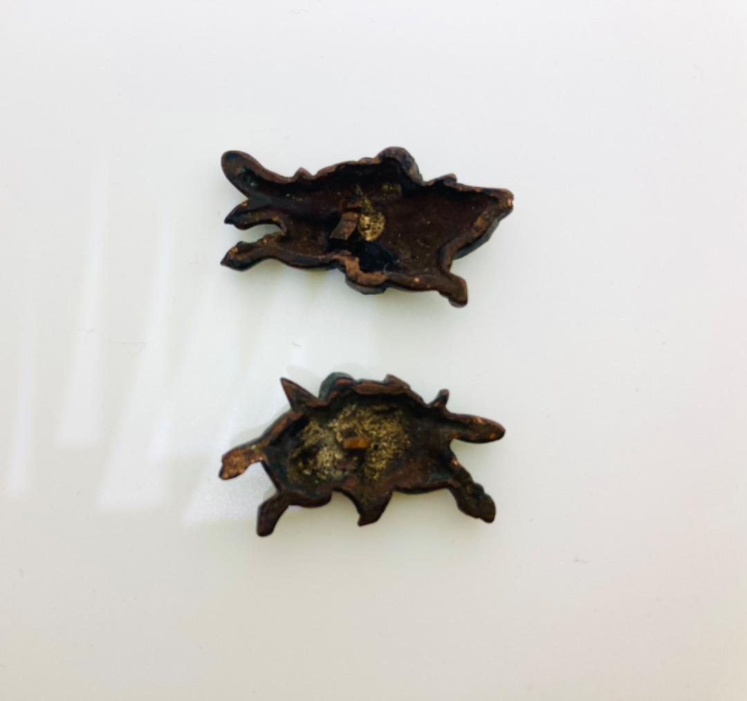 目貫-武者図-アンティーク