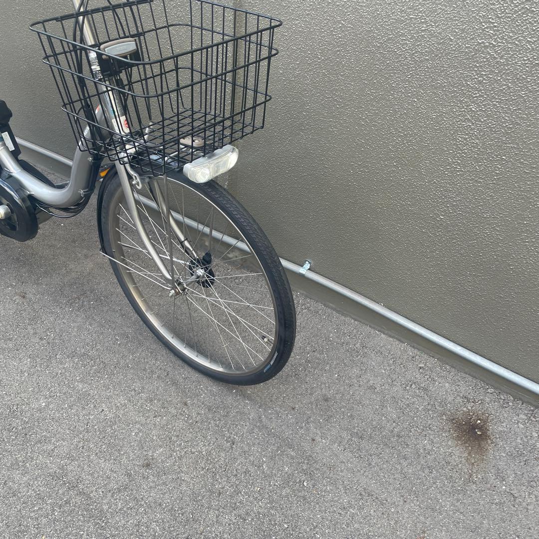 ヤマハ電動アシスト自転車24インチバッテリー大容量12.3A h