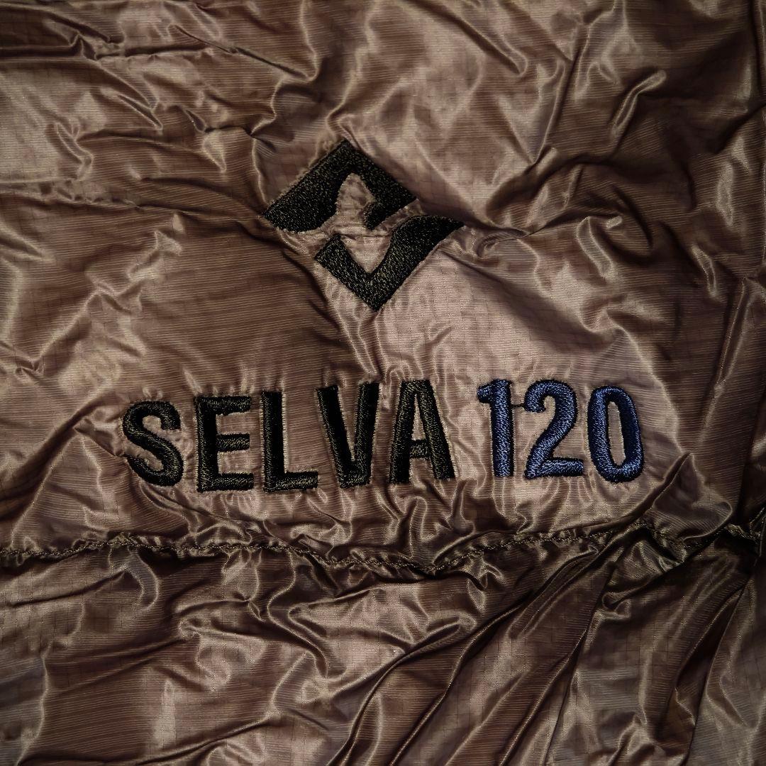 未使用 希少 CUMULUS キュムラス SELVA120 ダウン シュラフ