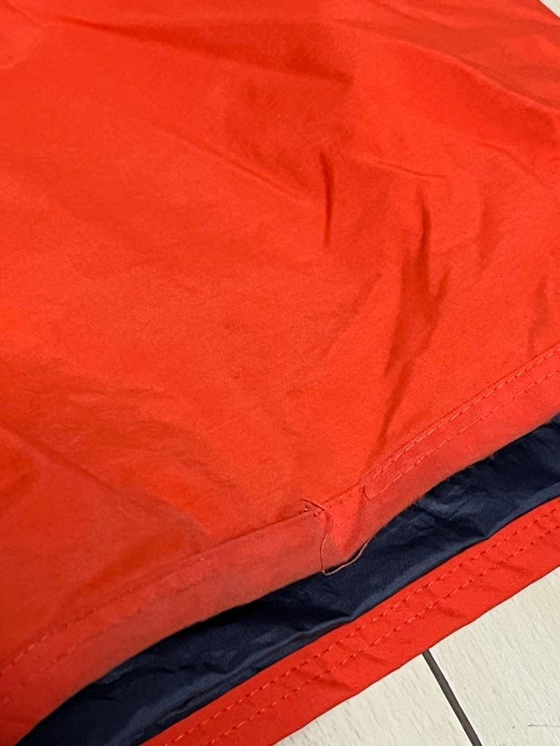 VOLCOM スノーボードウェア オレンジ グレー　上下セット　140-150