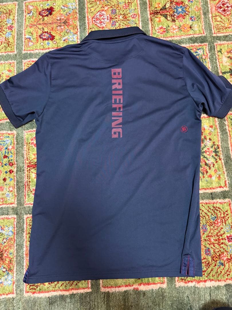 【即日発送】ブリーフィング　ポロシャツ　ネイビー