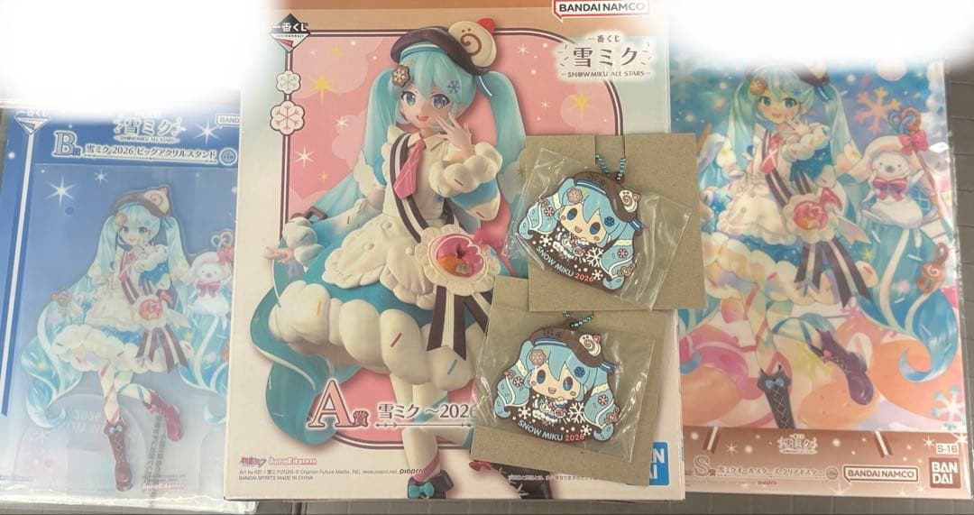【新品】雪ミク　一番くじ　～2026～ フィギュア 初音ミク A賞 B賞 R賞