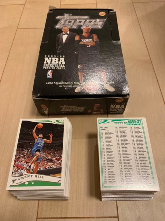 NBA topps 05-06 ボックス レギュラーカード217枚セット