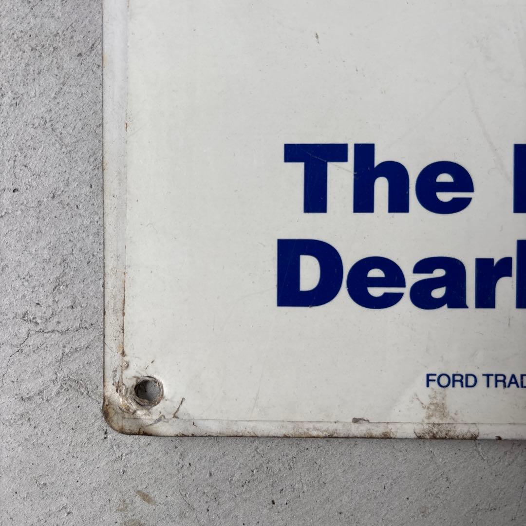 Ford vintage Genuine Parts ヴィンテージ　看板