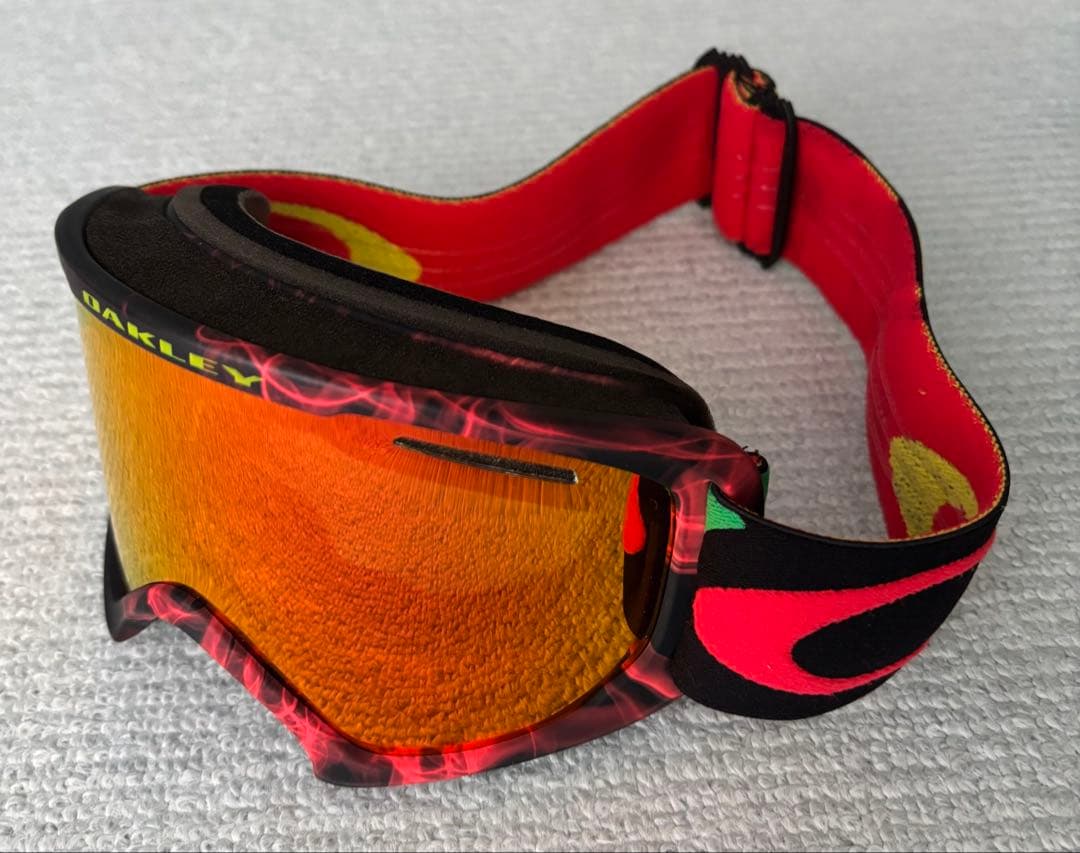 OAKLEY ゴーグル ラスタ　オレンジ ミラー used
