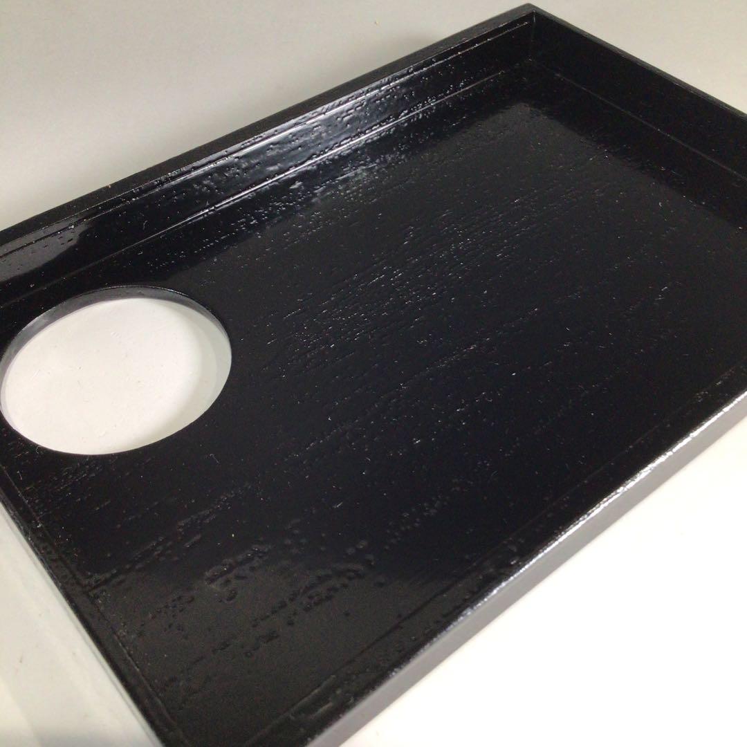 Ｐ２３２　茶箱　『桐木地』『溜塗』『茶碗　棗　茶筅　振出　茶巾筒』　紙箱　茶道具