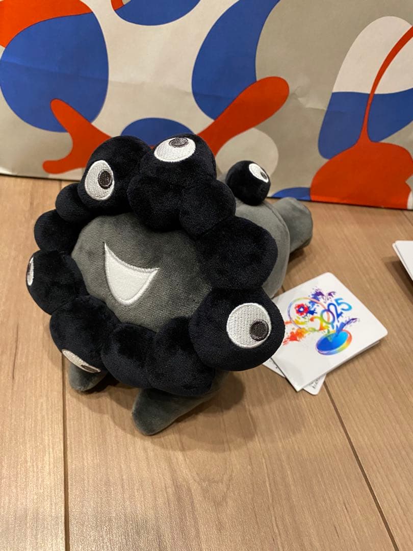 黒ミャクミャク　5体セット　ぬいぐるみ