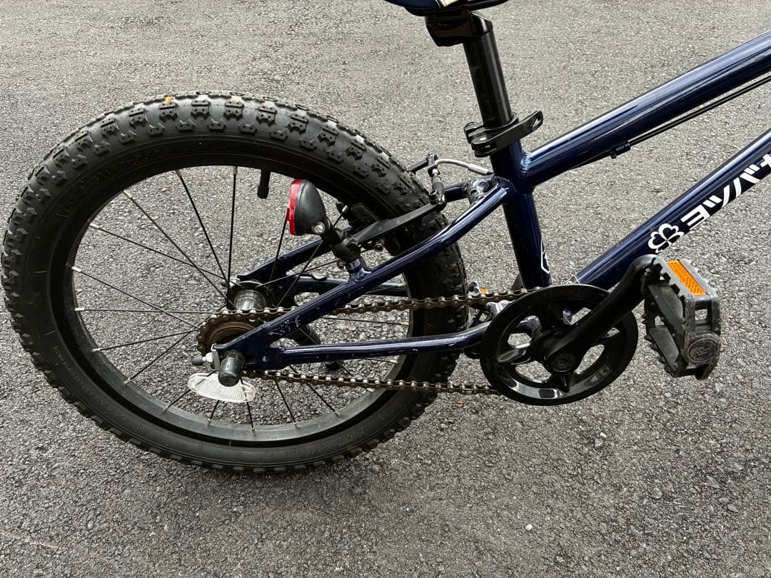 ヨツバサイクル　18インチ　ネイビー　送料込み