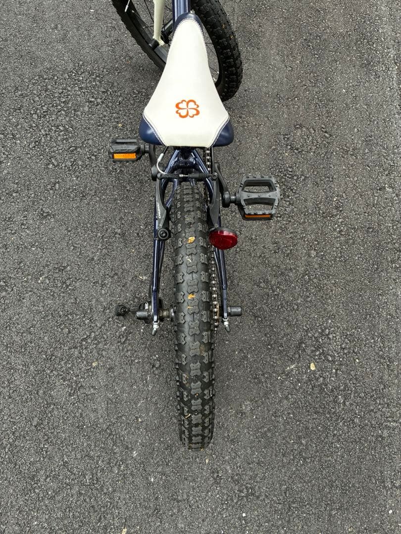 ヨツバサイクル　18インチ　ネイビー　送料込み