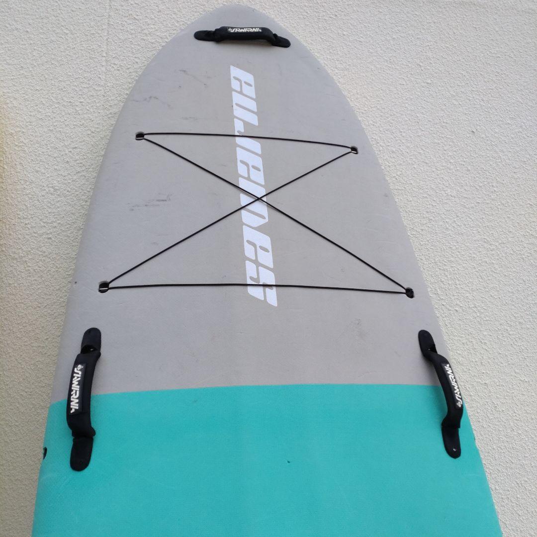 【2個セット SUPボード】SAWARNA 中古品 セーフティコード、フィン付