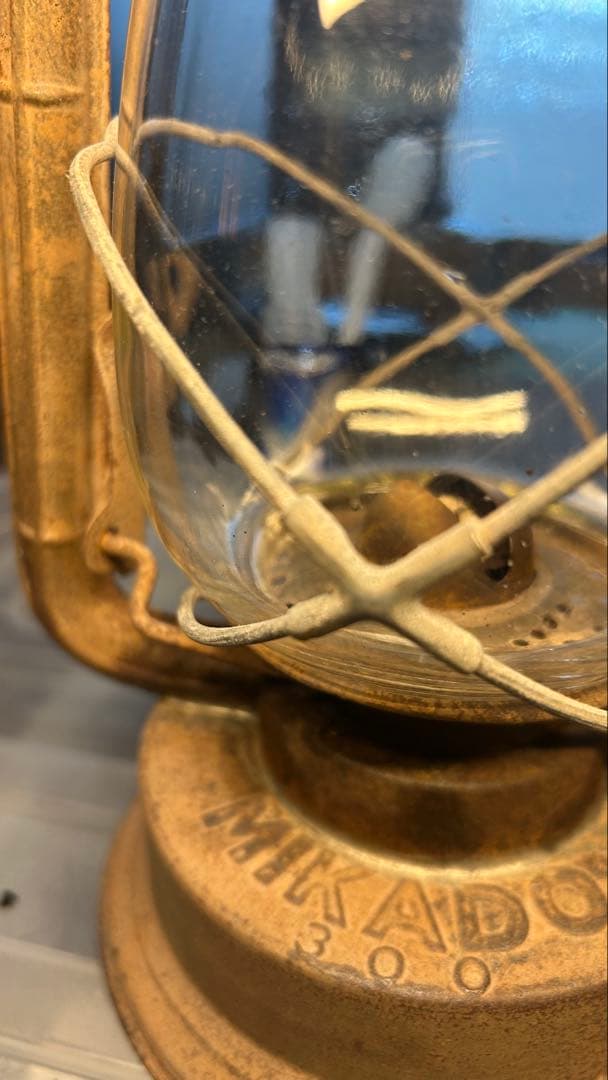 希少で大変古いランタン MIKADO300 使用可能