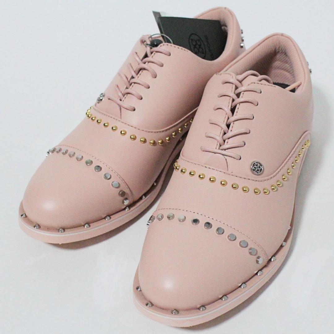 新品 G/FORE スタッズモデル 防水レザー ゴルフシューズ 25cm相当