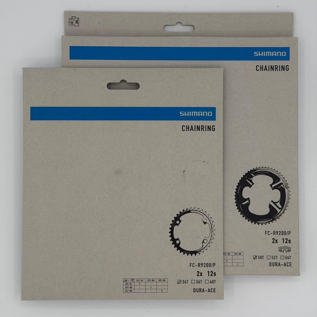 グッチ様【新品】SHIMANO FC-R9200 50-34T チェーンリング