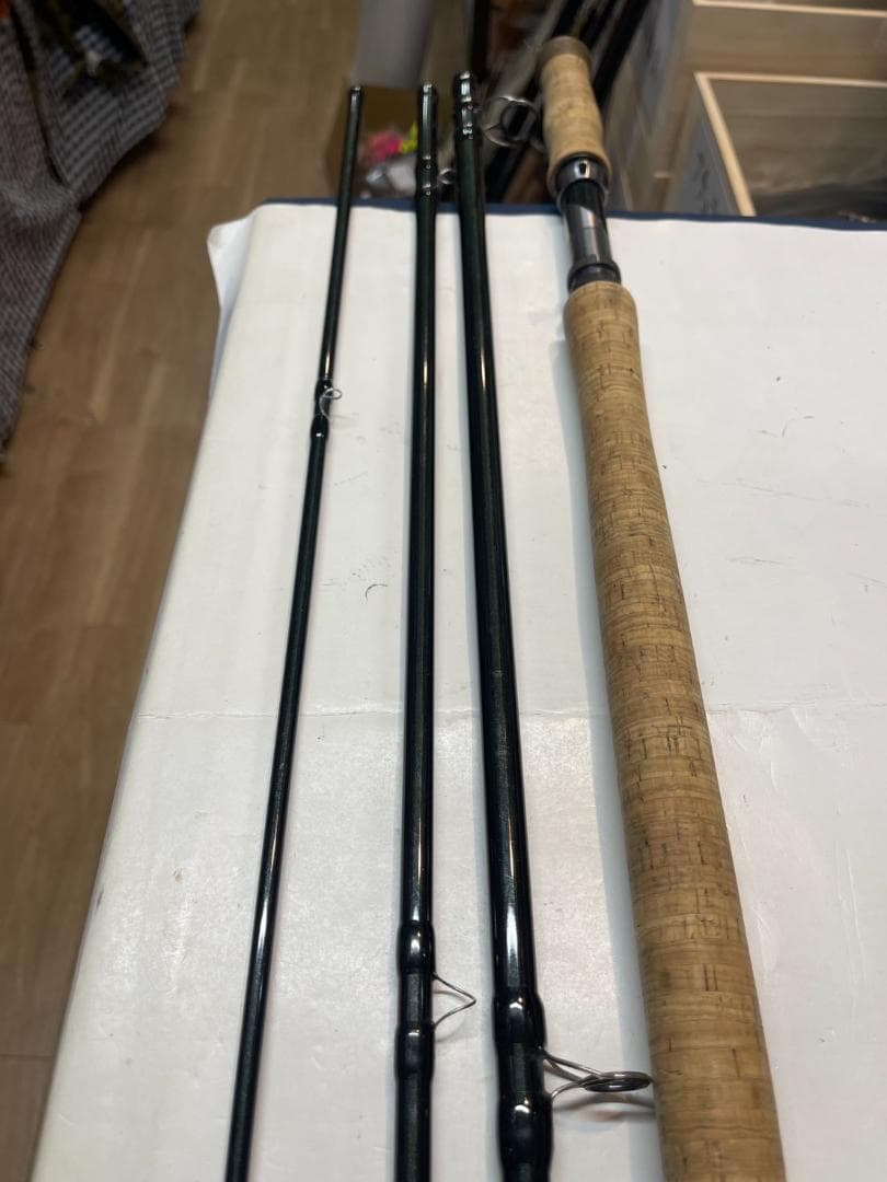 アスキスグローバル15ｆｔ10番　フライフィッシング　フライロッド　フライリール