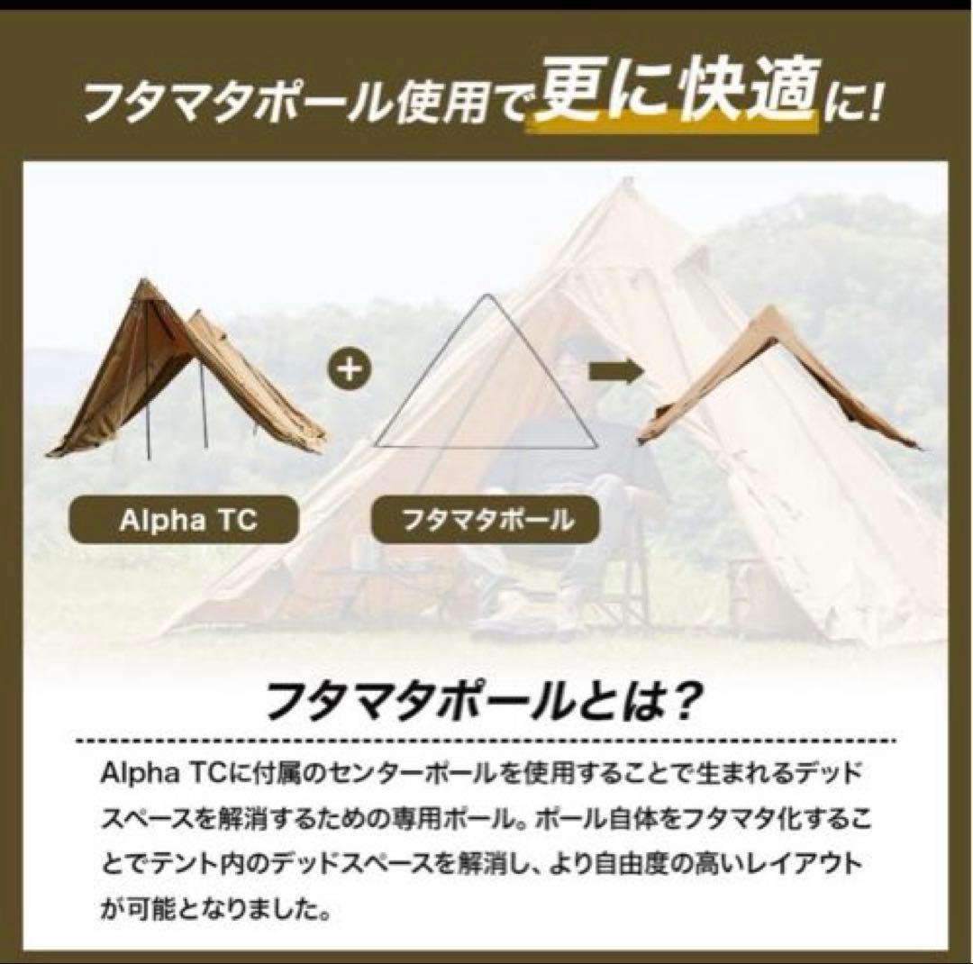 WAQ Alpha ＴＣ　二股ポール付き