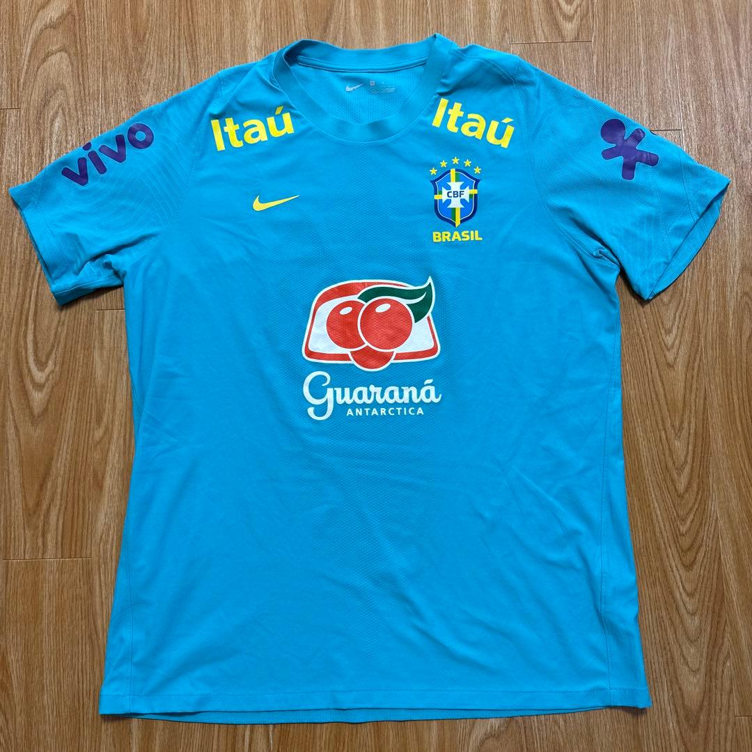 【L、XLサイズ】19-21 NIKE選手支給品ブラジル代表トレーニングウェア