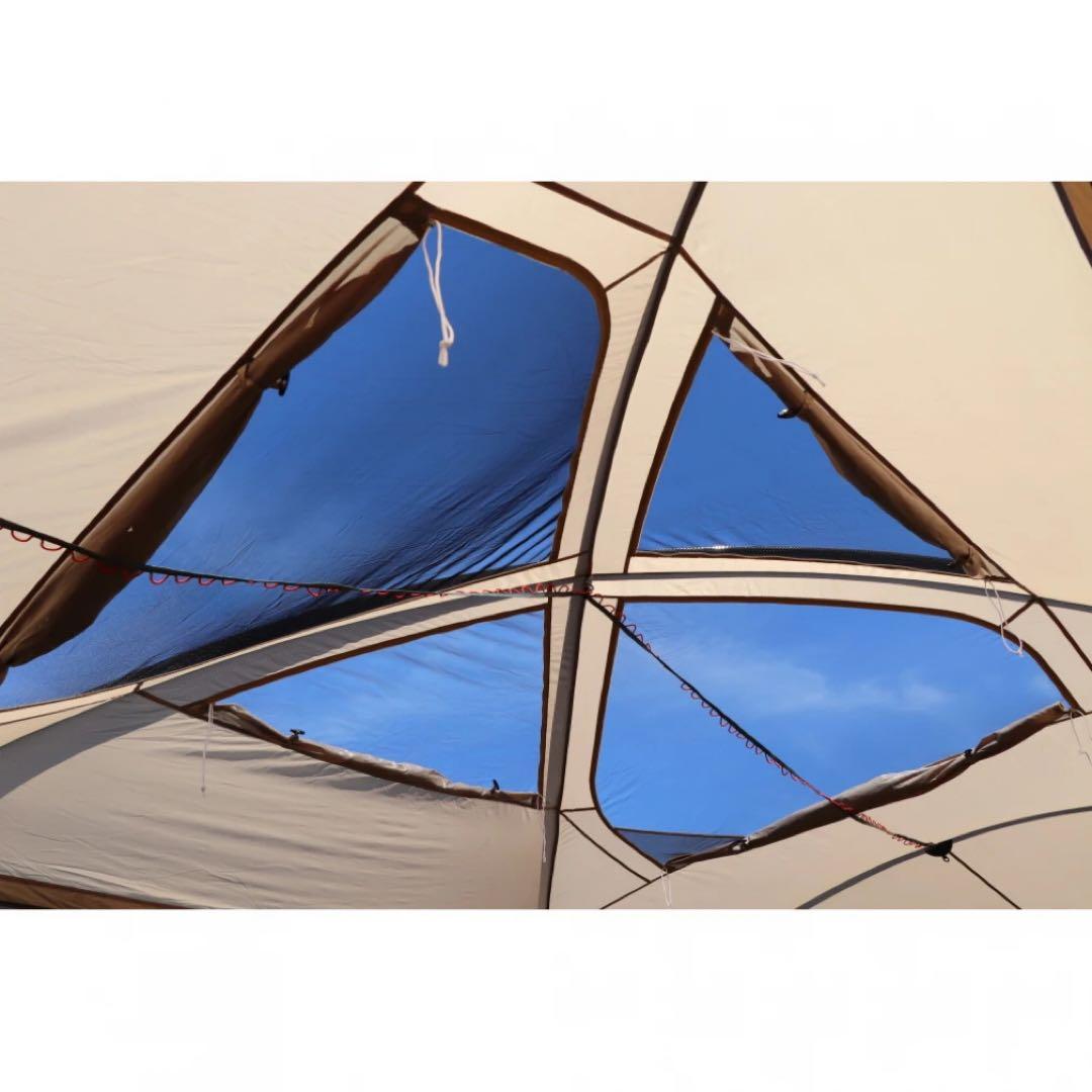 ツールームテント　グランドシート　フロアマット付き