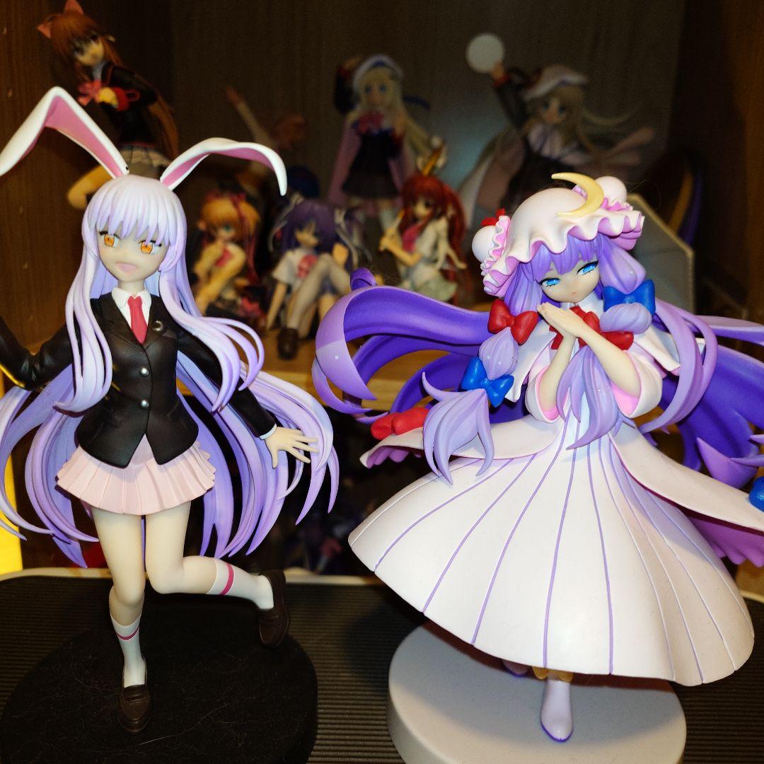 東方Project　優曇華　パチュリー　フィギュア