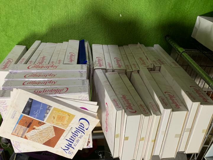 カリグラフィー練習キット