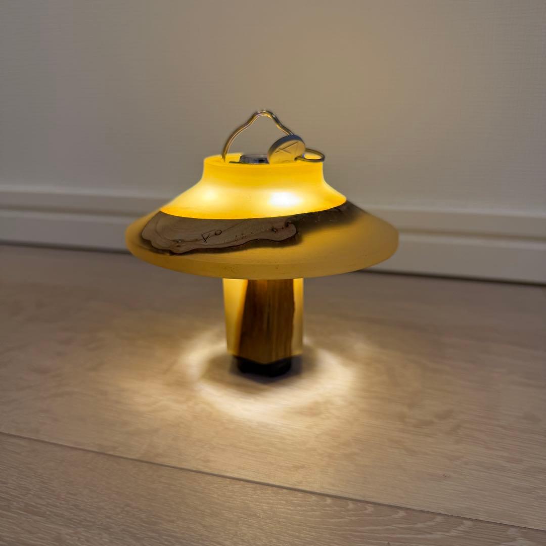 Ki-no キーノ ランタンシェード アンバーセット ゴールゼロ レジン