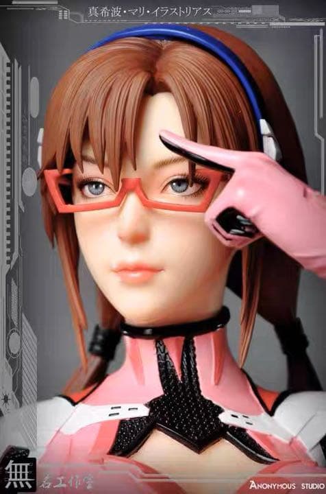 新世紀エヴァンゲリオン 1/4 真希波 ガレージキット ガレキ スタチュー ①