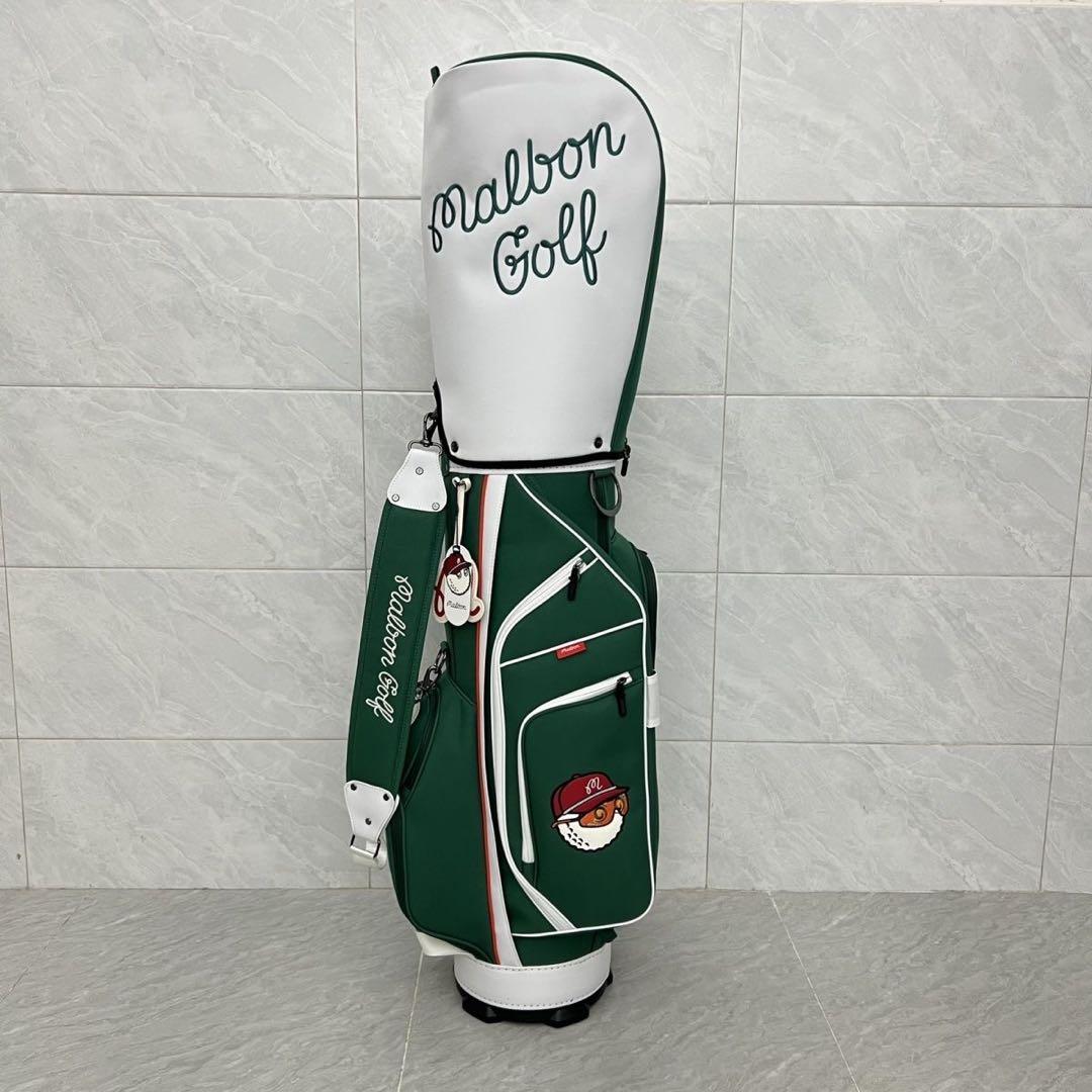 MALBON GOLF キャディバッグ カート式　新品未使用