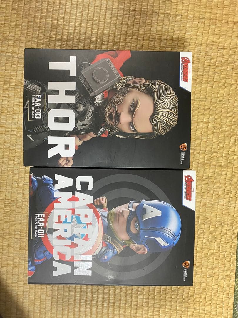 エッグアタック　ビーストキングダム　マイティソー　キャプテンアメリカ　マーベル