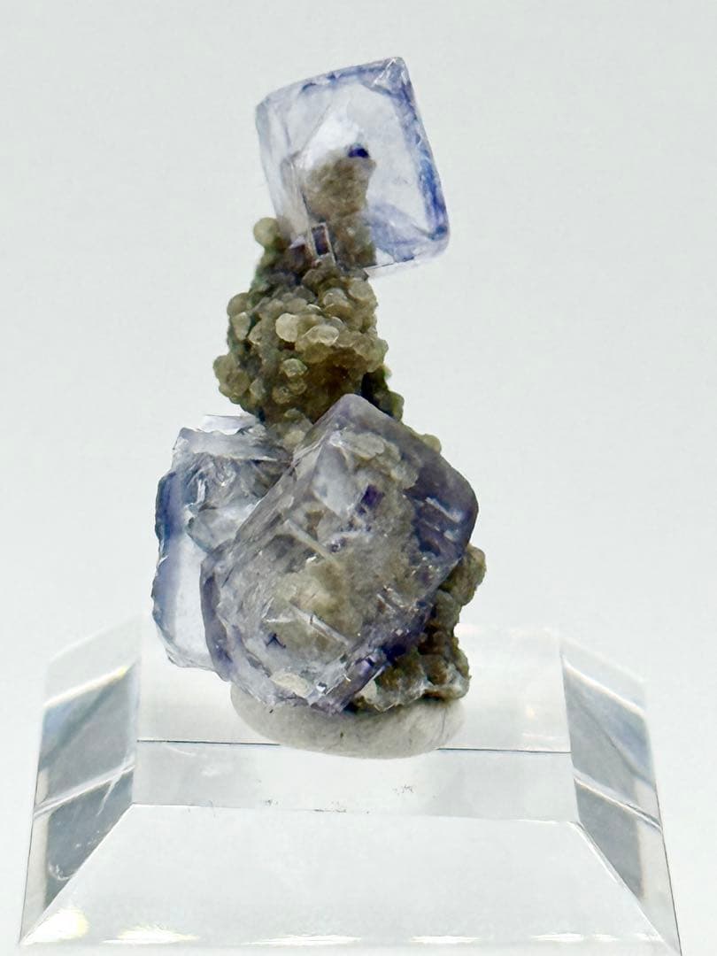フローライト　ヤオガンシャン産　蛍石　鉱物標本　原石　天然石