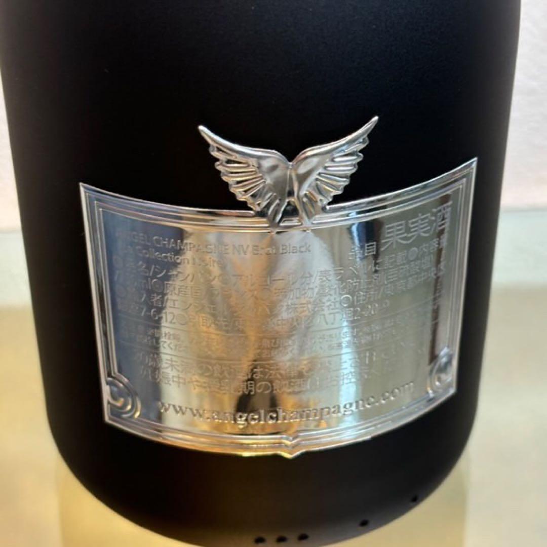 NA3729 未開栓! ANGEL エンジェル シャンパン ブラック 箱付き