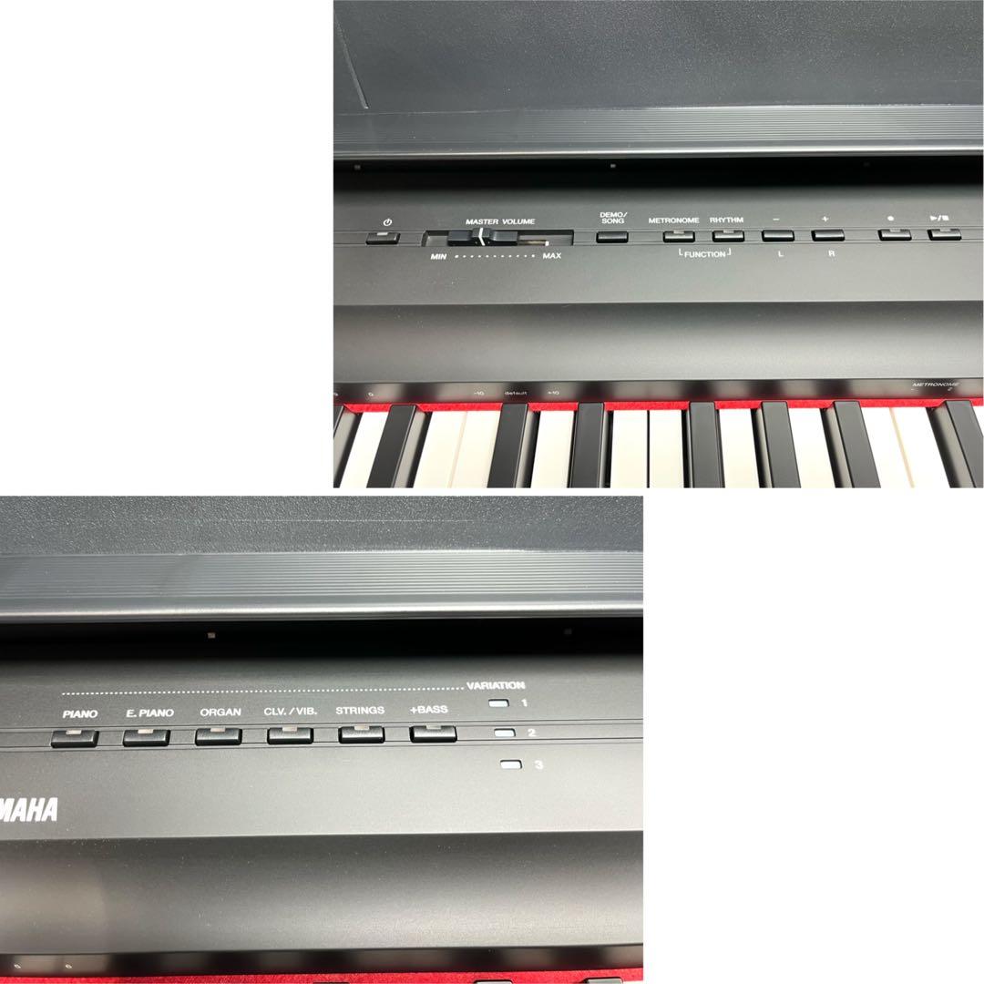 ヤマハ デジタルピアノ P-121B / 73鍵盤 / ブラック / 美品