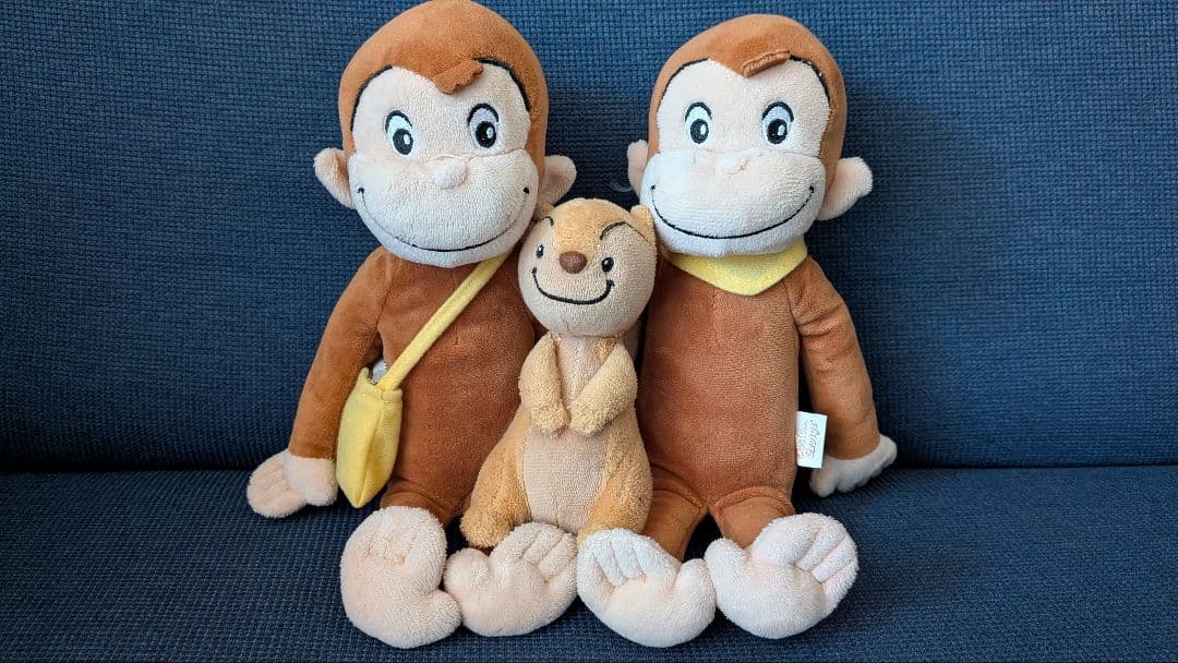 Curious e ぬいぐるみ 3体セット ジャンピー（貴重）付き