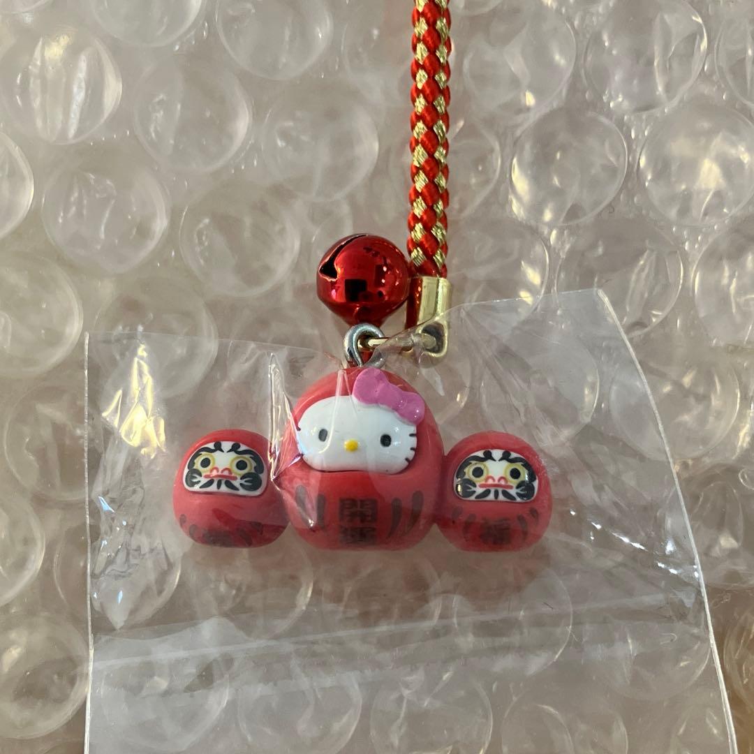 ハローキティ ご当地キティ　群馬限定　だるま　キーホルダー　レア　希少