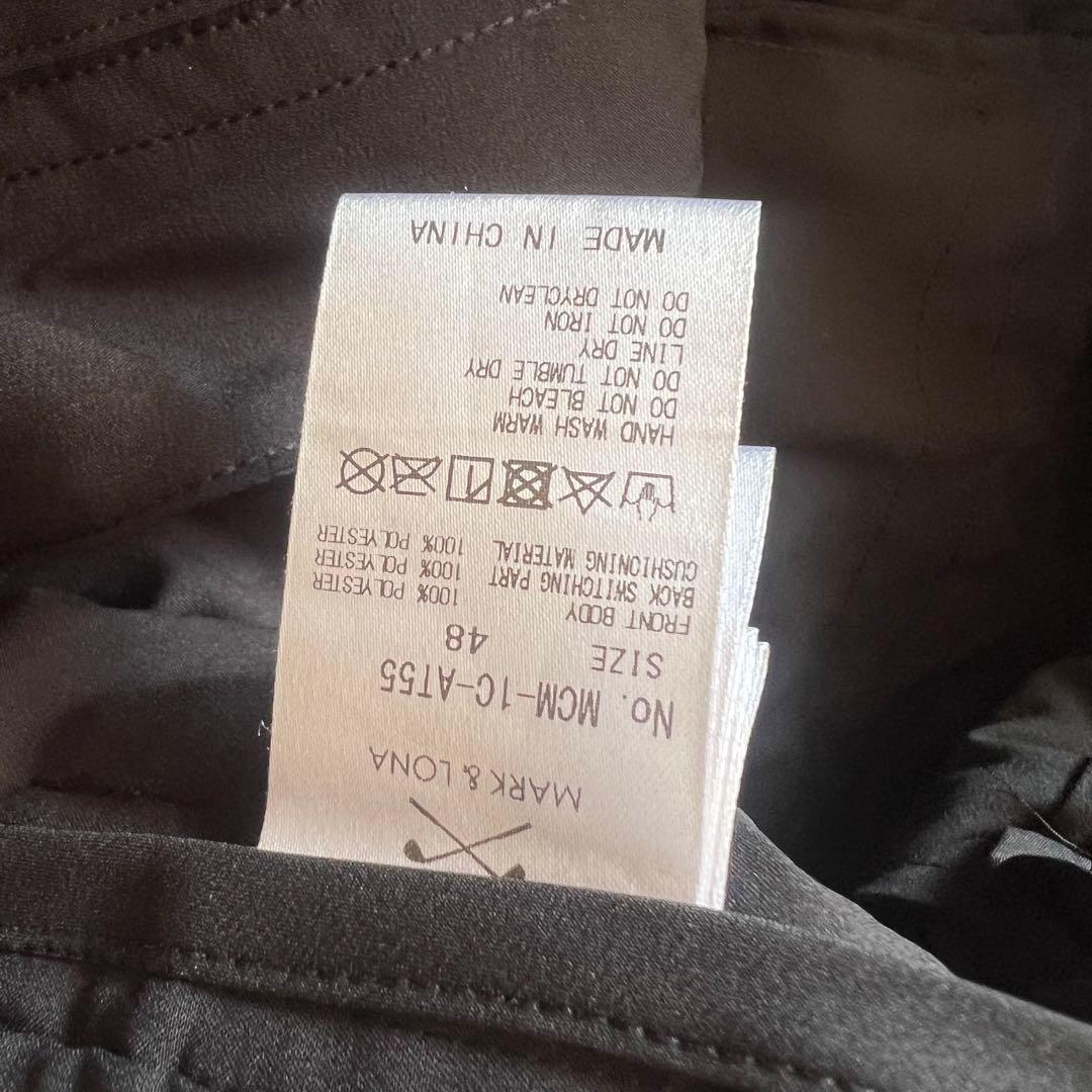 MARK&LONA マークアンドロナ　異素材　中綿　ダウン　フリース　パンツ　L